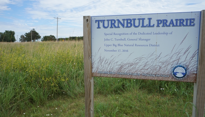 Turnbull Prairie Sign