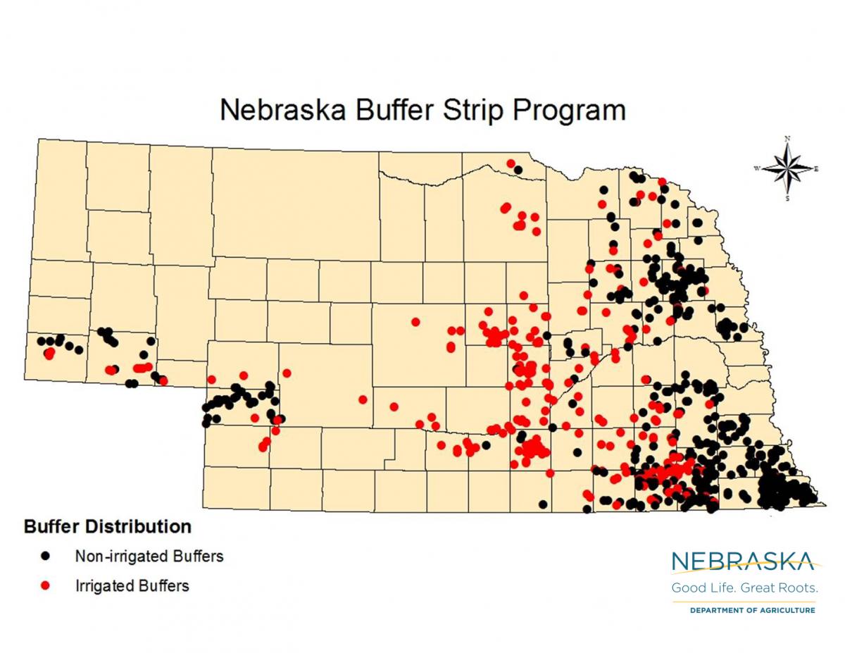 Buffer Strip Usage in Nebraska